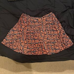 NWOT Forever 21 Aztec Print Skater Skirt